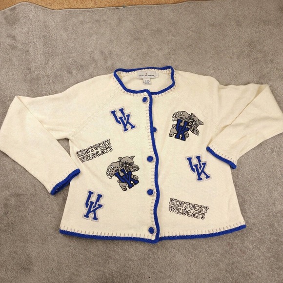 Vintage Sweaters - VTG Kentucky Wildcats Cardigan-rare find EUC/a beauty Sz M Let the madness begin